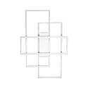 Plafondarmatuur FRAME RETTANGOLO IP20, wit 