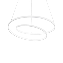 Pendelarmatuur OZ D80 ON-OFF rond, on/off IP20, wit mat 