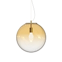 Pendelarmatuur MAPA CLEAR SP1 �40cm 1-vlams E27 IP20, amber 