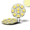 Pin based LED module, 10SMD, lateral Pin, 12V AC / DC, G4, 2W 3000K 127lm 120�, not dimmable