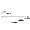 ISOLED LED CRI930-Flex strip, 24V, 9W, IP20, warm white