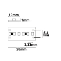 ISOLED LED stripe CRI930 Linear-Flexband