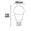 ISOLED LED lamp peervorm E27 15,6W 1500lm 2700K 120� CRI 80-89 