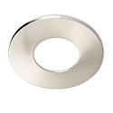 Aluminium cover for recessed spot Sys-68, round, brushed nickel