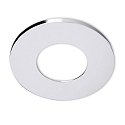 Aluminium cover for recessed spot Sys-68, round, chrome