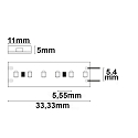 ISOLED LED stripe CRI927 Linear-Flexband