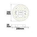 ISOLED LED lamp, wit