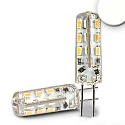 Pin based LED lamp 48SMD, IP62, sealed, G4, 12V AC / DC, 2W 4000K 150lm 360�, not dimmable