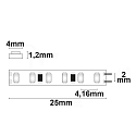 ISOLED LED stripe CRI927 Micro Linear-Flexband