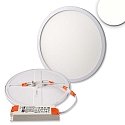 Downlight Flex IP52, gesatineerd, wit 
