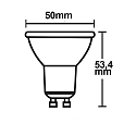 ISOLED Reflectorlamp GU10 OPAL GU10 3W 260lm 3000K 270� CRI 80-89 