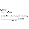 ISOLED LED stripe CRI927 Flexband Curve