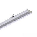 Lineair licht FastFix Linearsystem R Universalfit dimbaar IP40, wit dimbaar 75W 11800lm 5000K 60� 60� CRI >83 143.7cm