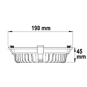 Downlight dimbaar IP20, wit dimbaar