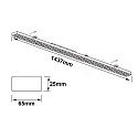 ISOLED LED module FastFix Linearsystem IP54 dimbaar IP54, wit dimbaar