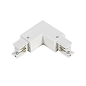 3-phase SERIE S1 - L-connector, N-conductor inside, predective connector outside, white
