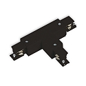 3-phase SERIE S1 - T-connector, N-conductor right, predective connector left, black