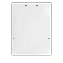 Accessory for profile LAMP40 - aluminium endcap EC74 (2 pc.), incl. screws, white