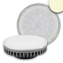 LED lamp 30SMD, 230V, GX53, 6W 3000K 500lm 120�, warm white, not dimmable, frosted