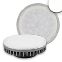 LED lamp 30SMD, 230V, GX53, 6W 4000K 525lm 120�, neutral white, not dimmable, frosted