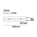 ISOLED LED stripe CRI9R Linear 48V-Flexband