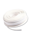 kabel H03VVH2-F 2-polig, wit