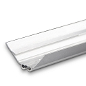 Opbouwprofiel CORNER12 BORDERLESS, aluminium