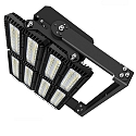 Strijklicht FLOOD 900W asymmetrisch, instelbaar IP66, zwart dimbaar