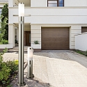 bollard lamp 1100 cylindrical, with sensor, switchable E27 IP44