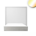 Plafondarmatuur PRO 170MM hoekig, CCT Switch IP20, wit dimbaar