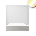 Plafondarmatuur PRO 225MM hoekig, CCT Switch IP20, wit dimbaar
