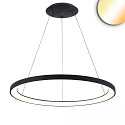 Hangarmatuur ORBIT 780 CCT Switch IP20, zwart dimbaar