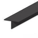 T-profiel T 12, zwart