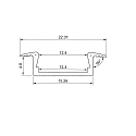 ISOLED Inbouwprofiel MINI-EB V2 / SURF/DIVE 12