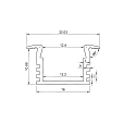 ISOLED Inbouwprofiel MAXI-EB V2 / SURF/DIVE 12, aluminium ge�loxeerd