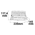 ISOLED Downlight BOX draaibaar, wit