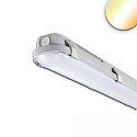 damp-proof luminaire POWERSWITCH EMERGENCY - 120CM for VDU workstation, CCT Switch, multipower