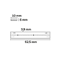 ISOLED Volledig gesiliconiseerde ledstrip HT927/965 COB CCT / HIGH TEMPERATURE 100�C Tunable White wit
