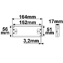 ISOLED LED driver TRAFO 48V IP20 - 0-100W SELV flat, voltage constant, switchable