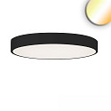 Plafondarmatuur COLOR SWITCH ROUND - � 100CM CCT Switch, UGR < 19, multipower IP40, zwart dimbaar