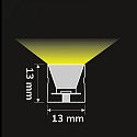 ISOLED Volledig gesiliconiseerde ledstrip NEONPRO RGB+W CUSTOM B13H13 RGBW