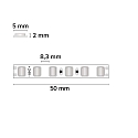 ISOLED LED stripe HEQ SKYBLUE 10W 2-polig