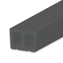 Draagprofiel CONRETE INLAY (DIVE12), zwart