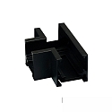 T-connector 90� HORIZONTAL - TRACK48 SURFACE FLAT isolated, mechanical, horizontal, black