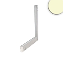 Spotlight op rail TRACK48 CORNER 90� VERTICAL DALI stijf, DALI aanstuurbaar, prismatisch IP20, wit mat dimbaar