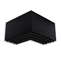 L-connector LAMP40, zwart
