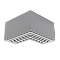 ISOLED L-connector LAMP40, zilver