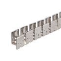 Opbouwprofiel NEON B16H16 flexibel, zilver