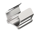 retaining clip FASTFIX R XL, silver