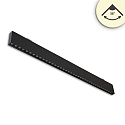 Hangarmatuur RASTER IP42, zwart dimbaar